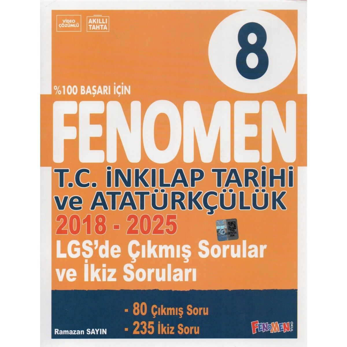 Fenomen 8 LGS (İnkılap-Din-İngilizce) Çıkmış Sorular Ve İkiz Sorular Seti (2018-2025))
