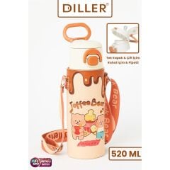DILLER TOFFEE	BEAR FİGÜRLÜ 520 ML PASLANMAZ ÇELİK TERMOS