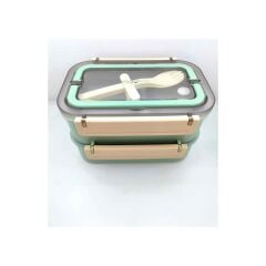 Vagonlıfe Lunch Box Çelik 1600ML Yeşil BL2221-2