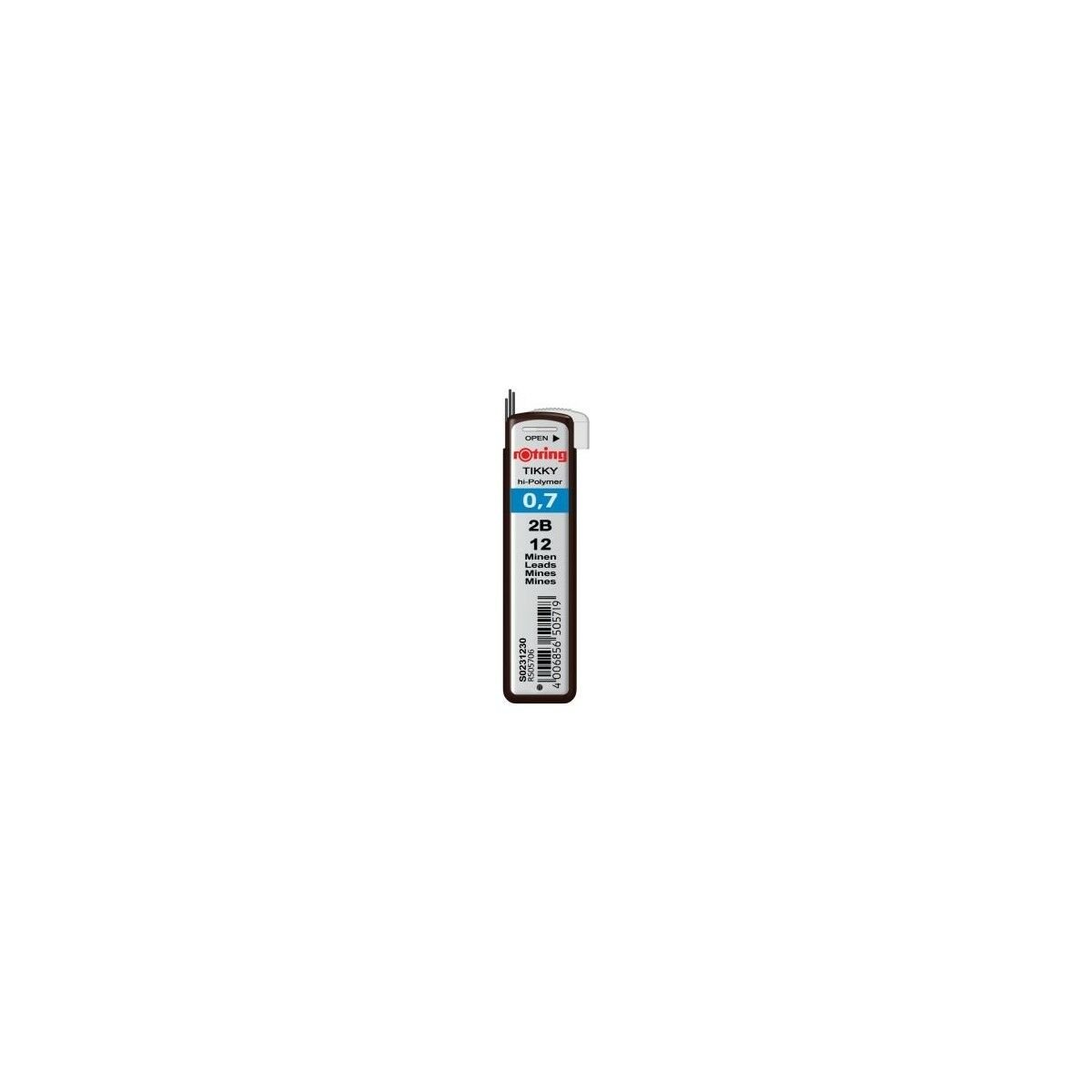 Versatil Kalem Ucu - 2B 0.7mm, 10 Adet