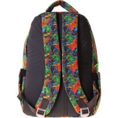 Kaukko Kids Erkek Çocuk Street Dinazor Baskılı (Street) Altı Bölmeli Ilkokul Sırt Çantası - L5414