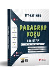 Sonuç Yayınları Paragraf Koçu Beş Etap Soru Bankası 2023 - 2024