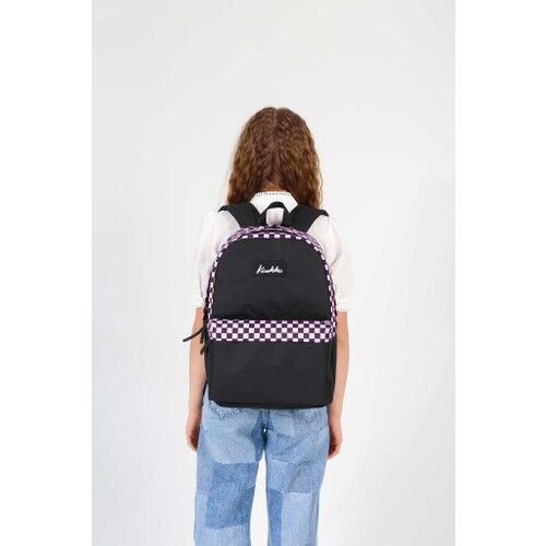 Kaukko Basıc Colors Sırt Çantası (pembe Check)krn-K1631