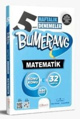 Günay Yayınları 5. Sınıf Bumerang 32 Haftalık Matematik Denemeleri