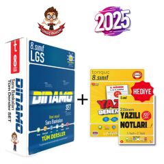 Tonguç Akademi 8. Sınıf Dinamo Tüm Dersler Soru Bankası Set 2025 2.dönem