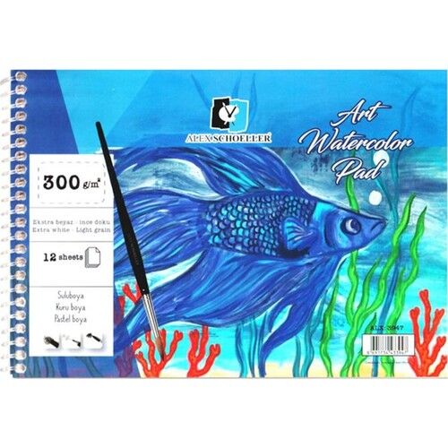 Alex A4 300 Gr Spr. Art Sulu Boya Dft.