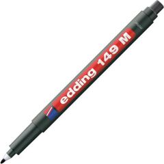 Edding Asetat Kalemi Silgili E-149M Siyah