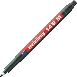 Edding Asetat Kalemi Silgili E-149M Siyah