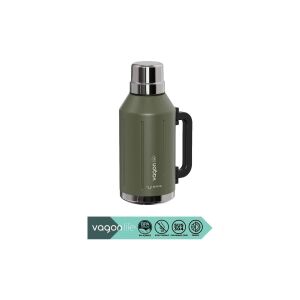 Vagonlife Haers Kulplu Paslanmaz Çelik Termos VGN1004 1200 ml Yeşil