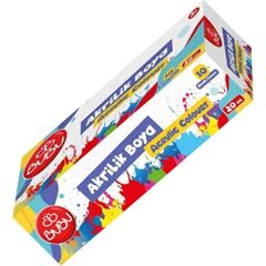 Bubu 10 Renk Akrilik Boya