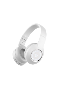 ACL ABK-09 RhythmSerisi RGB Işıklı Hi-Fi Stereo Kablosuz Kulak Üstü Kulaklık – SD Kart Girişli Beyaz