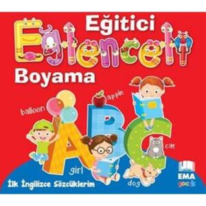 Eğitici Eğlenceli Boyama İngilizce Sözcüklerim