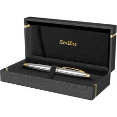 Scrikss 88 Tükenmez Gold Krom Lüks Kutuda