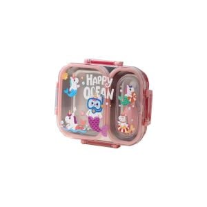 Vagonlife Paslanmaz Çelik Lunchbox – Sızdırmaz Kapaklı, Sağlıklı ve Dayanıklı Yemek Saklama Kabı VGN-7163 Pembe