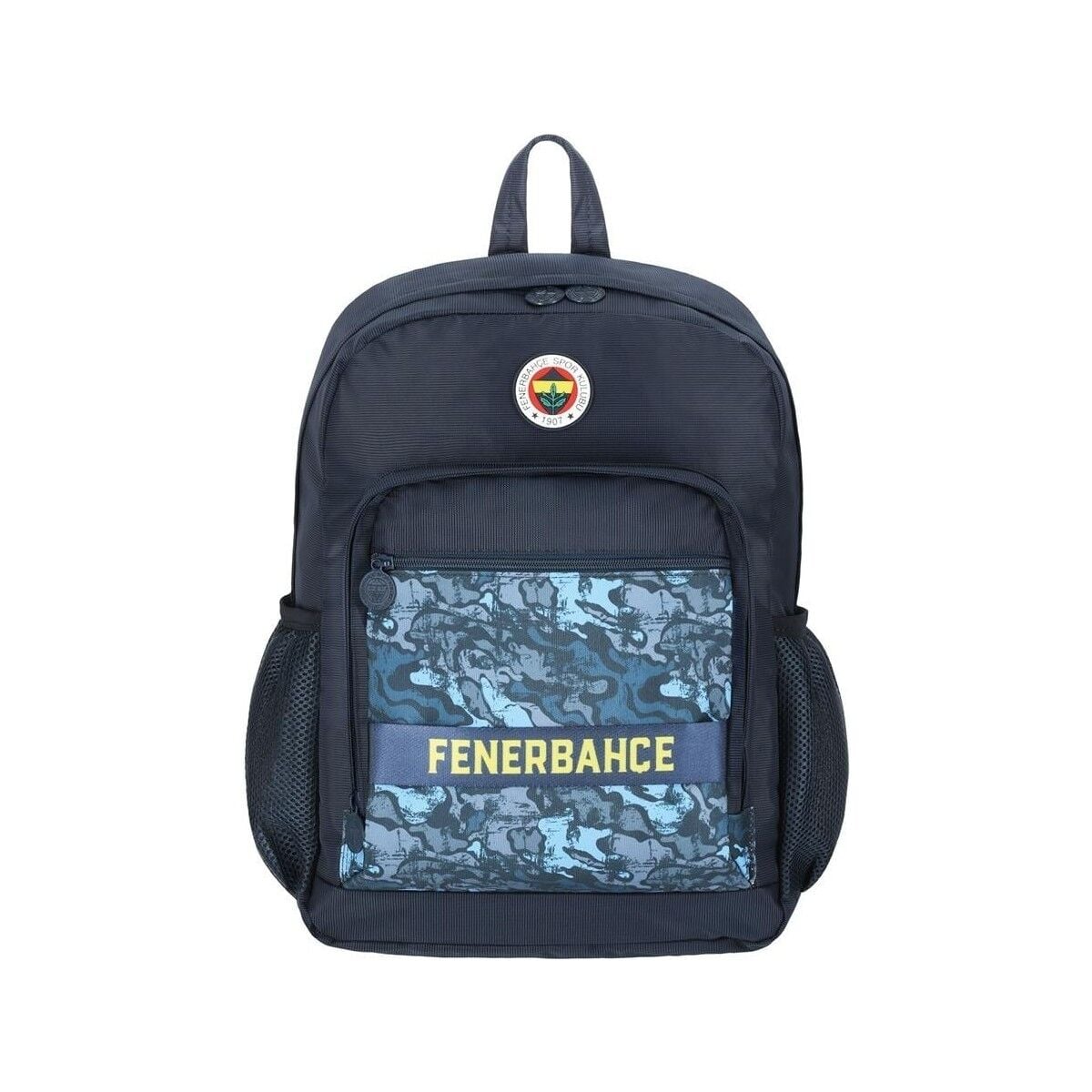 Fenerbahçe Orjinal Lisanslı Kolon Detaylı Kamuflaj Sırt Çantası -okul çantası, spor çantası25717