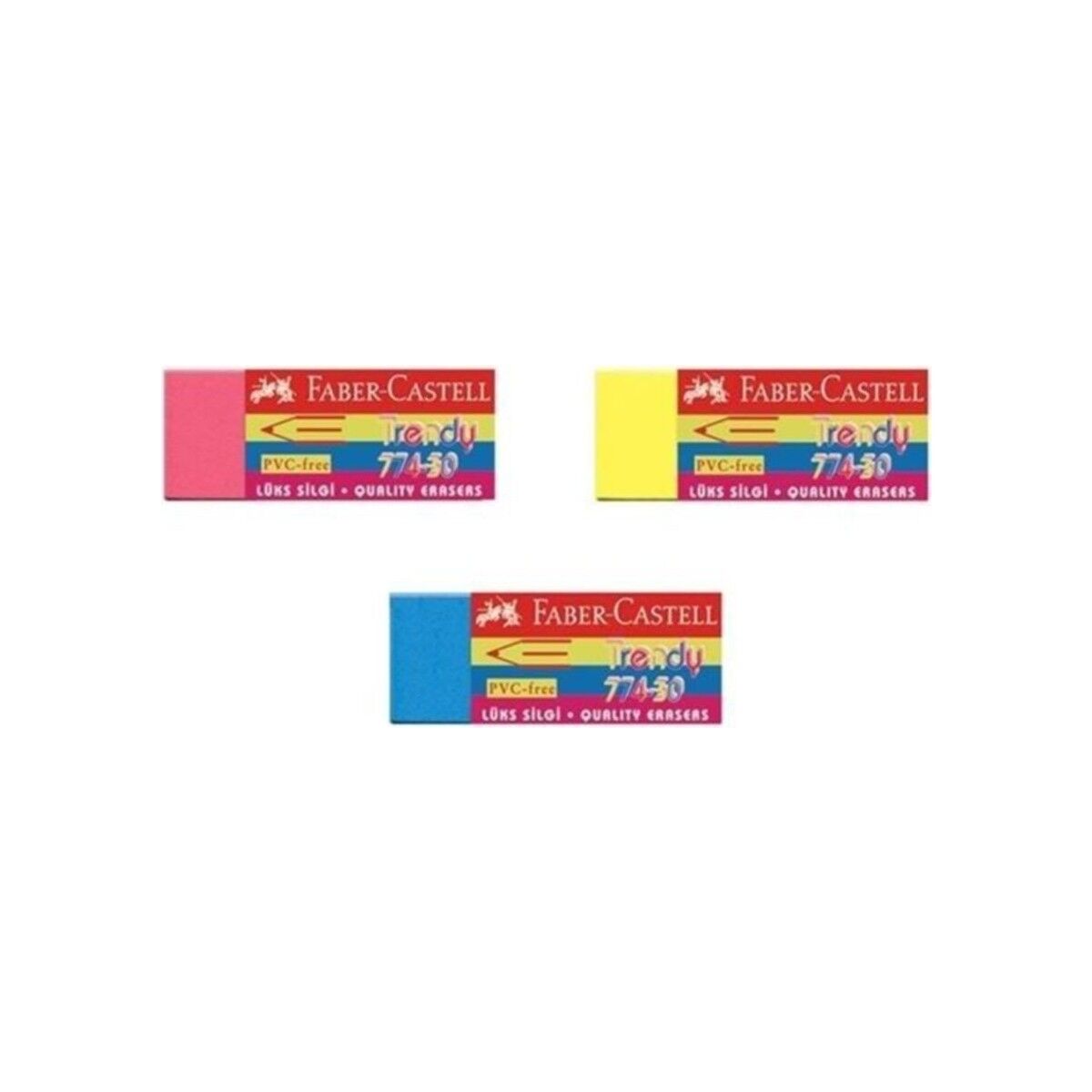 Faber Castell Trendy Silgi Renkli 774-30