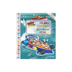 Mickey Çılgın Yarışçılar Filmin Öyküsü Boyama Kitabı