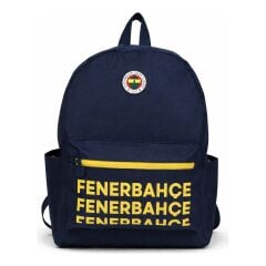 Fenerbahçe Lisanslı Lacivert Üç Bölmeli Sırt Çantası 26733