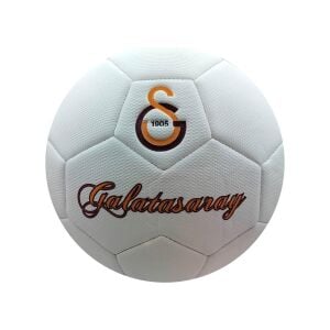 Galatasaray Futbol Topu Premium No:5 Beyaz