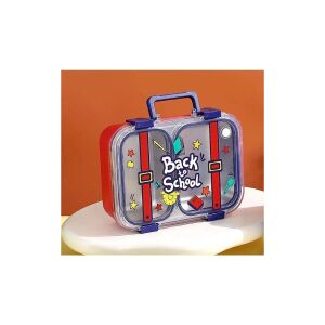 Vagonlife Vgn-7155 Çelik Luncbox-Kırmızı