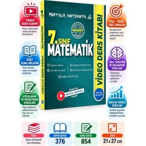7. Sınıf Partikül Matematik Video Ders Kitabı - Maarif Model