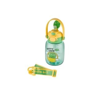 Vagonlife VGN2028 Askılı Pipetli Matara 600 ml Yeşil