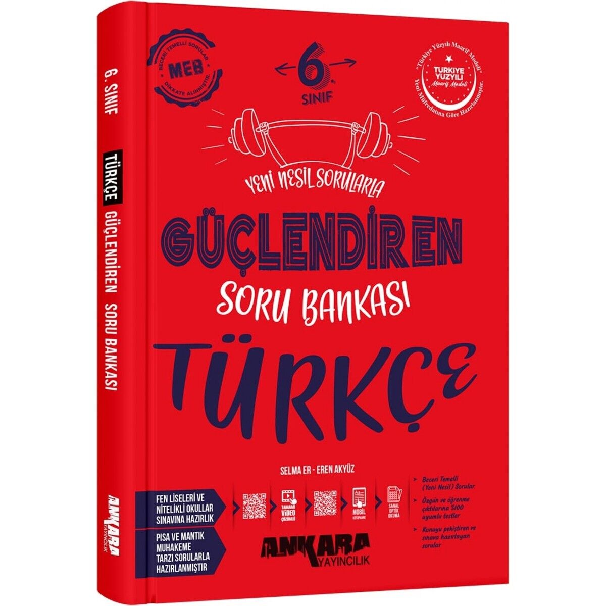 Ankara Yayıncılık 6. Sınıf Türkçe Güçlendiren Soru Bankası Soru
