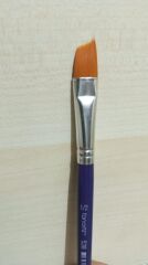 Fanart Academy Seri 538c Sentetik Kıl Kesik Yassı Fırça No:1/2