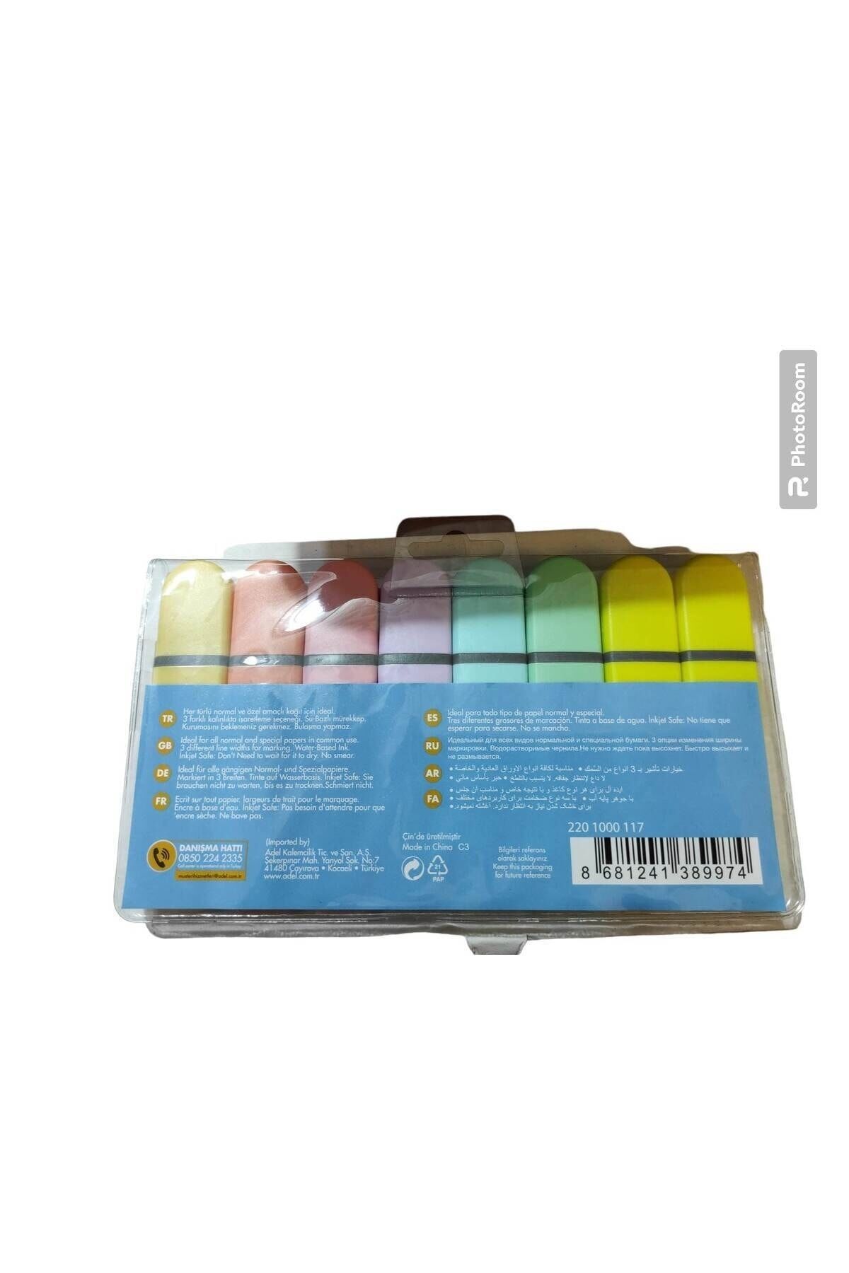 ADEL Prime Fosforlu Set, 8li 16344