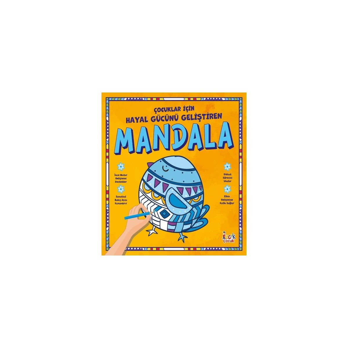 Çocuklar  İçin Hayal                     Gücünü Geliştiren  Mandala  Kita 0