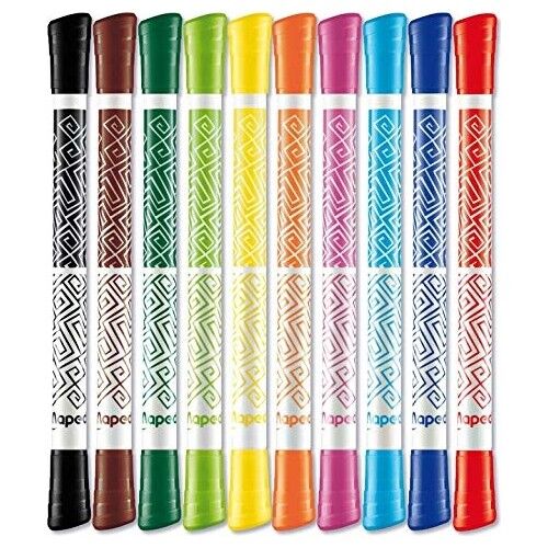 Maped Color Peps Duo İnce Keçeli Kalem 12 Li