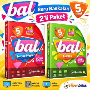 Hiper Zeka 2027 5. Sınıf Bal Bağlam Türkçe+ Sosyal Bilgiler Soru Bankası
