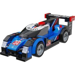 C55053W Cada Süpersonik Yıldız Spor Araba 164 Parça Block Oyuncak