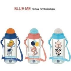 Tritan Desenli Pipetli Matara