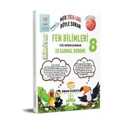 2026 8. Sınıf Fen Bilimleri İkinci Doz Sarmal Branş Denemeleri Sinan Kuzucu Yayınları