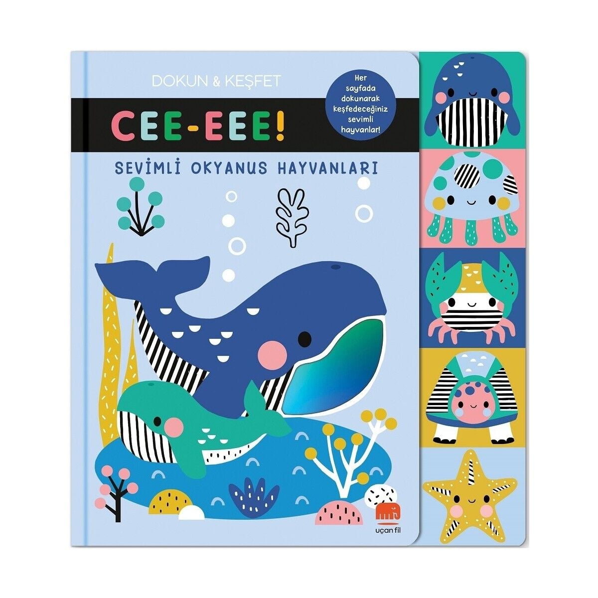 Cee-Eee Dokun Hisset Sevimli Okyanus Hayvanları