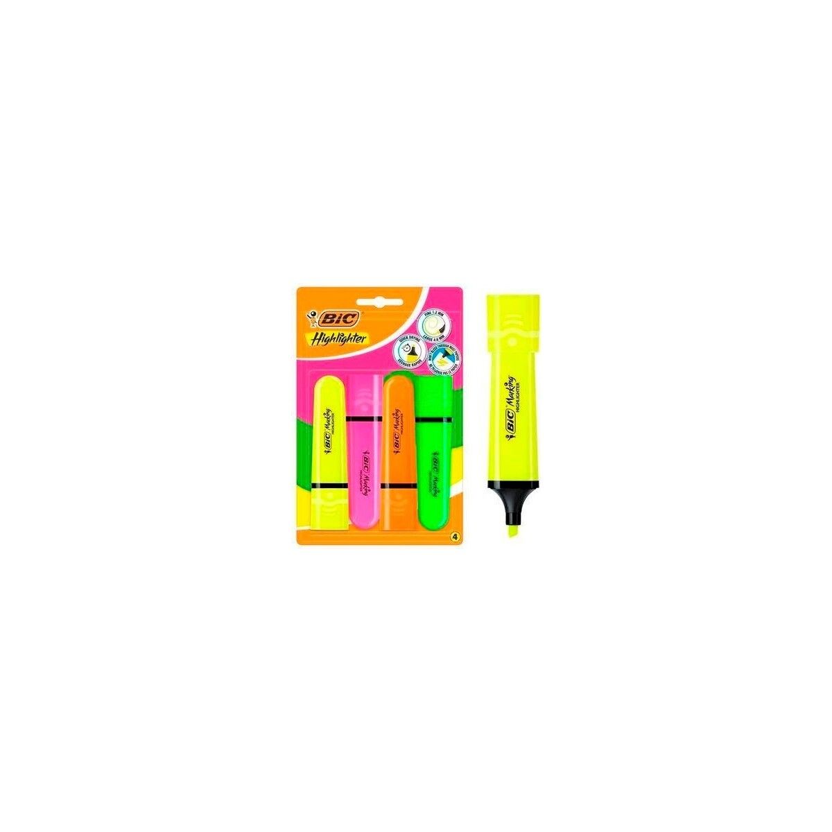 Flat Fosforlu Kalem Asortı Bl4