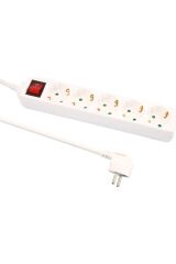 Philips SPS1050A/51 5'li Priz 2 Metre Anahtarlı Çocuk Korumalı