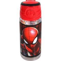 Spıderman Plastik Matara 500ml Sense