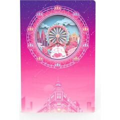 3d Dönme Dolap Temalı Defter Vgn-N090