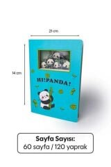3d Hi Panda Temalı Defter Vgn-N092