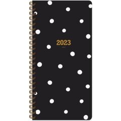 Keskin Color Haftalık Spiralli Cep Ajandası 8 X 16 Cm Siyah