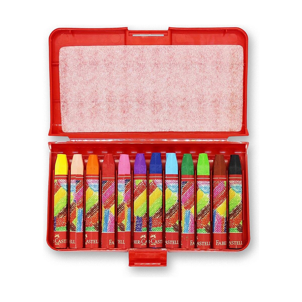 Faber Castell 12 Renk Pastelmini Çantalı 125112