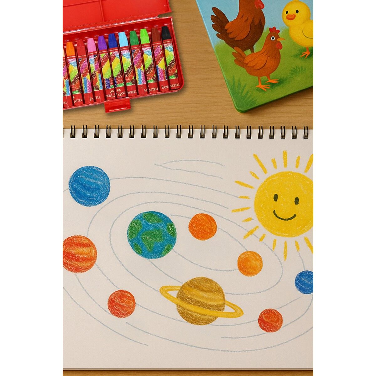 Faber Castell 12 Renk Pastelmini Çantalı 125112