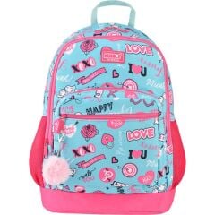 010 Şahin - Mu0303 Muggle Mu-0303 Ot-Love Yeşil Okul Çantası