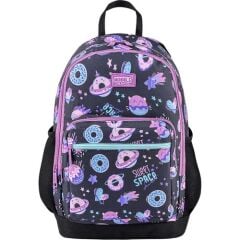 010 Şahin - Mu0228 Muggle Mu-0228 Ot-Sweet Space Siyah Okul Çantası