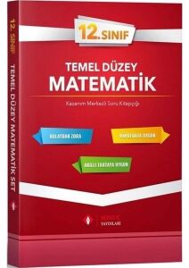 12.Sınıf Temel Düzey Matematik Tek Kitap 2025 - 2026
