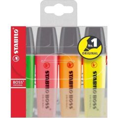 Stabılo Boss Orıgınal 4 Lü Paket
