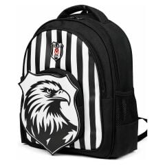 Beşiktaş Lisanslı Çubuklu Okul Çantası 26365