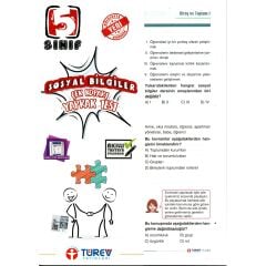 Türev 5. Sınıf Sosyal  Yaprak Test